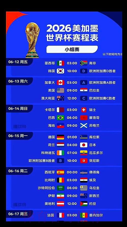 2026世界杯克罗地亚格列兹曼比赛时间最新更新